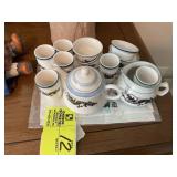 MINIATURE OREINTAL TEA SET