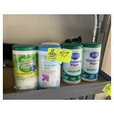 GROUP OF DISINFECTING WIPES