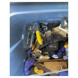TOTE WITH SQUARE, CLAMPS, ETC