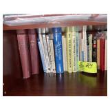 3 SHELVES BOOKS MISC TITLES AND AUTHORS