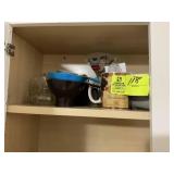 MISC GLASSES AND CUP KITCHEN FUNNEL