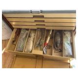 TACKLE BOX WITH MISC TACKLE