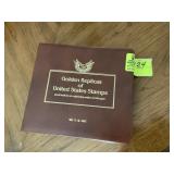 BOOK ONE GOLDEN REPLICA US STAMPS