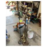 GROUP OF LAMPS, FLOOR AND TABLE, UNKNOWN CONDITION