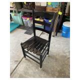 PAIR OF WOODEN FRAME SIDE CHAIRS