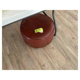 TWO STOOLS ONE WITH CASTERS