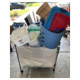 LARGE GROUP OF STORAGE CONTAINERS