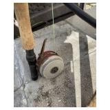 FLY ROD AND REEL AND SALT WATER ROD AND REEL