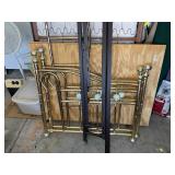 BRASS COLOR FRAMED DAY BED