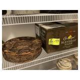 CONTENTS OF SHELF IN PANTRY