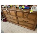 BASSETT 6 DRAWER DRESSER 54 X19X32 NO CONTENT