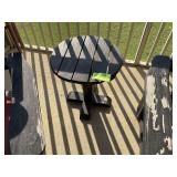 18 INCH WOODEN SIDE TABLE