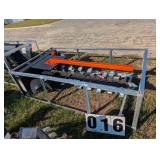 New Unused 2026 Wolverine Skid Steer Trencher atta