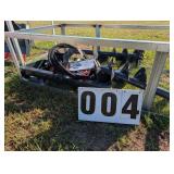 New Unused 2026 Wolverine Auger drive and bit, 12i