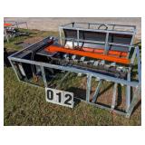 New Unused 2026 Wolverine Skid Steer Trencher atta