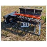 New Unused 2026 Wolverine Skid Steer Trencher atta