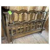 FULL SIZE HEAD AND FOOT BOARD WITH RAILS