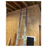 WERNER 20 FT ALUMINUM EXTENSION LADDER