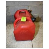 PAIR OF GAS CANS