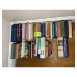 GROUP OF BOOKS ASSORTED TITLES AND AUTHORS