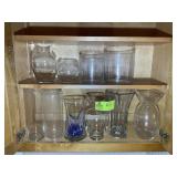 GROUP OF VASES 4 IN TO 10 IN TALL