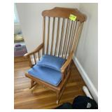 WOODEN ROCKING CHAIR