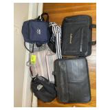 GROUP OF MISC BAGS, COMPUTER BAGS, TOTE BAGS, ETC