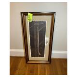 FRAMED AND MATTED PRINT, 'KENTUCKY LONG' ALLEN MON