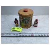 AUNT JEMIMA TIN AND AMERICANA FIGURINES