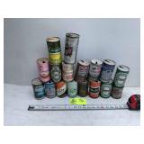GROUP OF VINTAGE BEER CANS