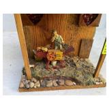 LARGE HANDMADE BIRDHOUSE 11 IN X 15 IN BY 19 IN
