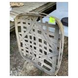 VINTAGE WOODEN TOBACCO BASKET