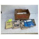 GROUP OF VINTAGE AUTOMOBILE SERVICE MANUALS FORD M