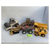 GROUP OF MISCELLANEOUS TOYS CATERPILLAR DUMP TRUCK