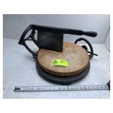 LARGE VINTAGE COUNTERTOP CHEESE CUTTER MARKED NO 1