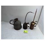 GROUP INCLUDING , VINTAGE JUSTRITE GAS CAN, AND VI