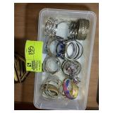 GROUP OF COSTUME JEWELRY, BRACELETS