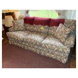 MASTERFIELD UPHOLSTERED SOFA, APPROX 89 IN LONG