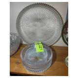 GROUP OF GLASS BOWLS AND TRAY
