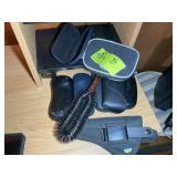 GROUP OF GLASSES CASES, ETC