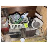 MISC GROUP INCLUDING, TOOL BOXES, POWER TOOLS, SAN