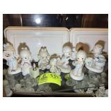 GROUP OF 8 PRECIOUS MOMENTS FIGURINES