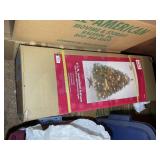 LARGE GROUP OF CHRISTMAS DECORATIONS, TREE, ORNAME