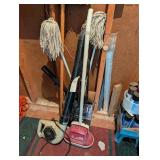 STORAGE ROOM UNDER CARPORT, GROUP INCLUDING, MOPS,