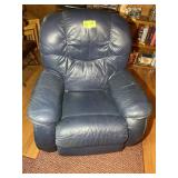 BLUE LAZY BOY ROCKER RECLINER