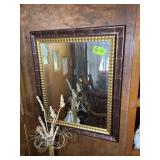 WALL MIRROR, 32 IN X 37 IN