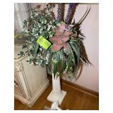 ARTIFICIAL FLOWERS ON STAND, STAND 29 IN TALL