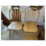 PAIR OF DINING CHAIRS