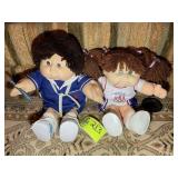 PAIR OF CABBAGE PATCH DOLLS, OLYMPIKIDS AND SAILOR