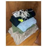GROUP OF MISC BLANKETS, ONE ELECTRIC BLANKET